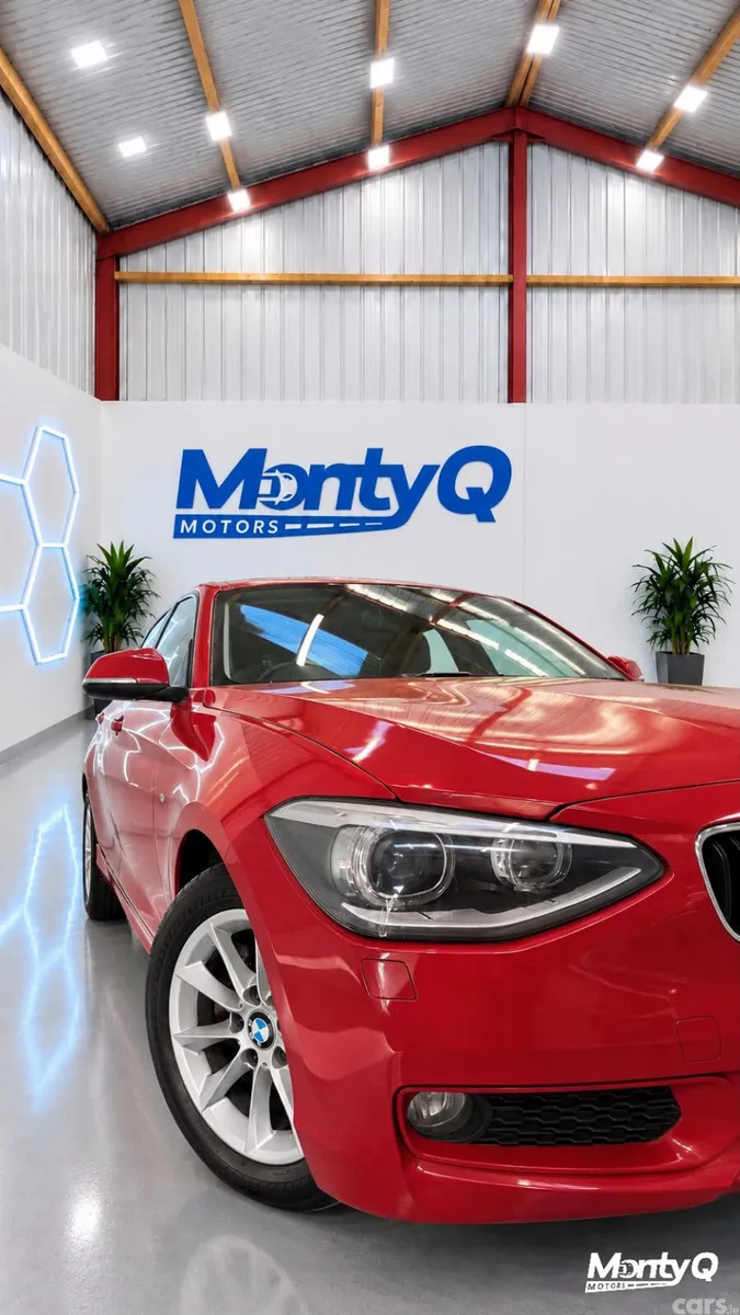 BMW 1-Series Hatchback, Petrol, 2014, Red
