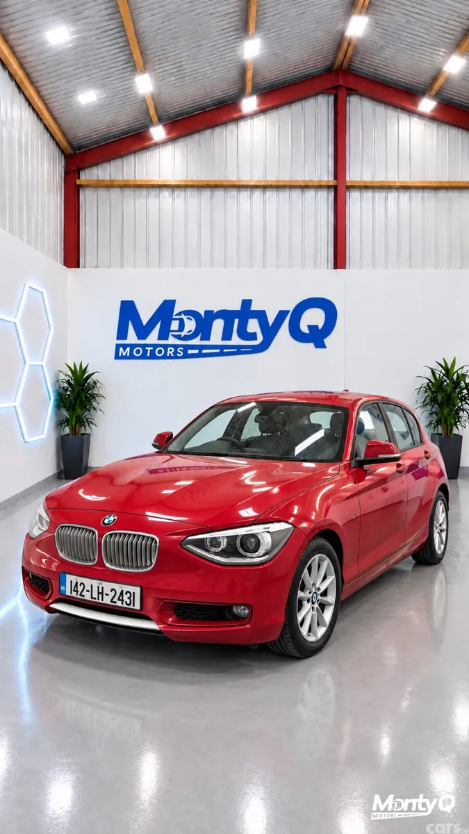 BMW 1-Series Hatchback, Petrol, 2014, Red