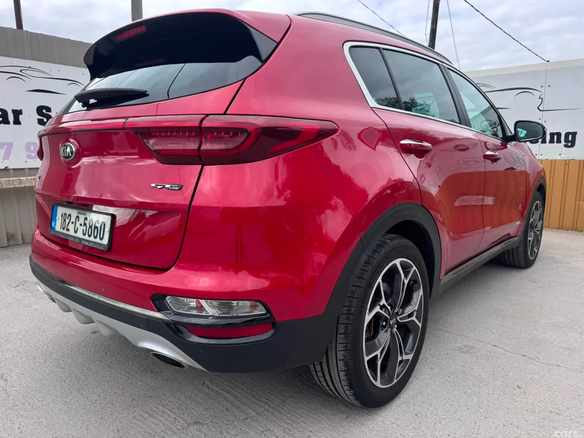 Kia Sportage SUV, Petrol, 2018, Red