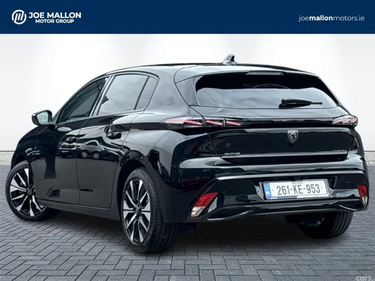 Peugeot 308 Hatchback, Petrol Hybrid, 2026, Black