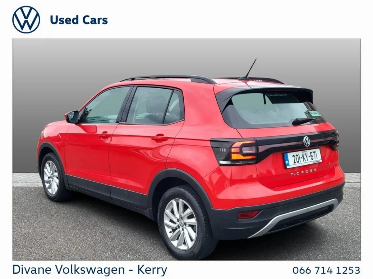 Volkswagen T-Cross SUV, Petrol, 2020, Red