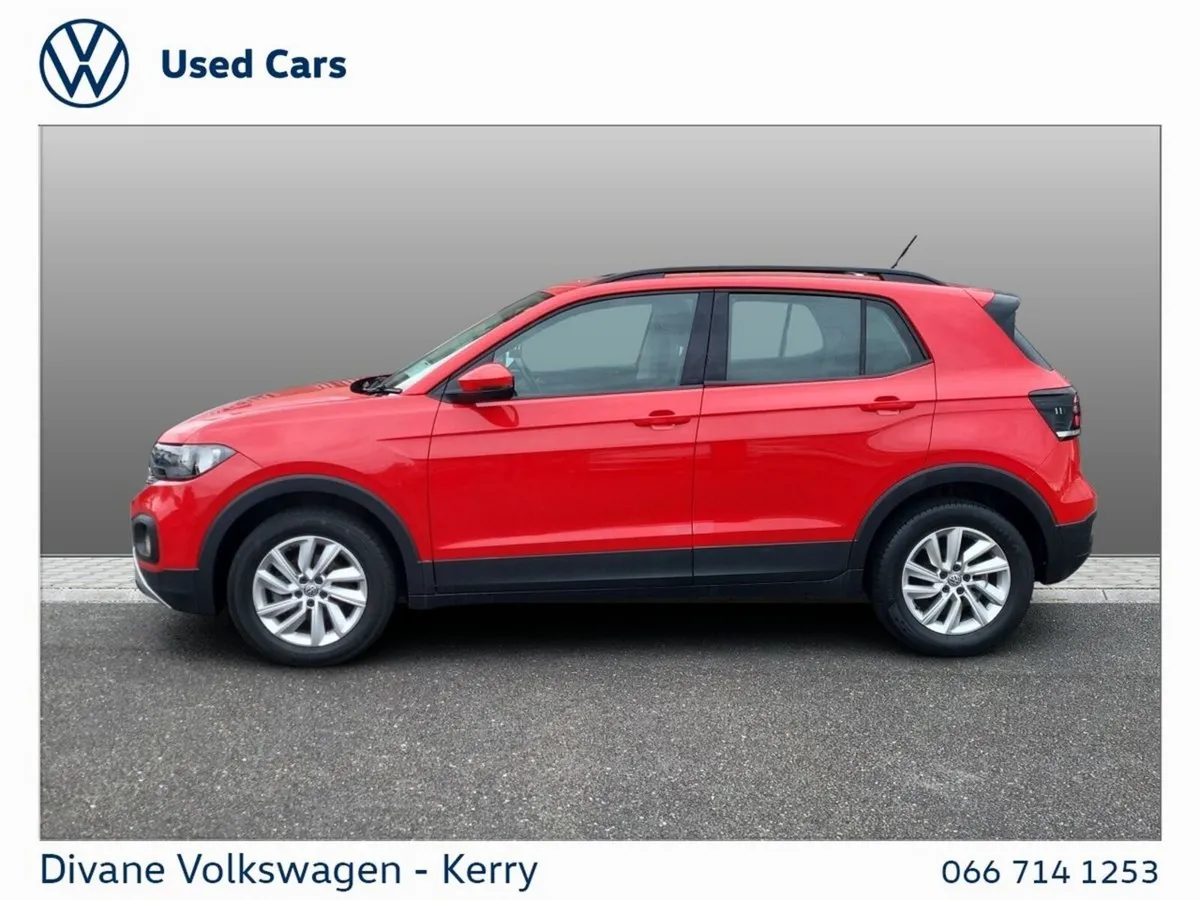 Volkswagen T-Cross SUV, Petrol, 2020, Red