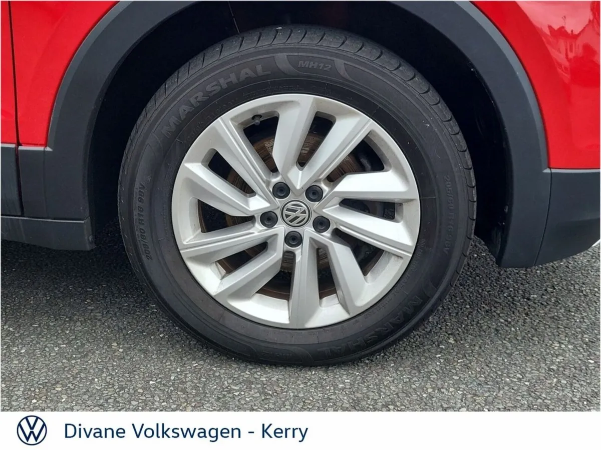 Volkswagen T-Cross SUV, Petrol, 2020, Red