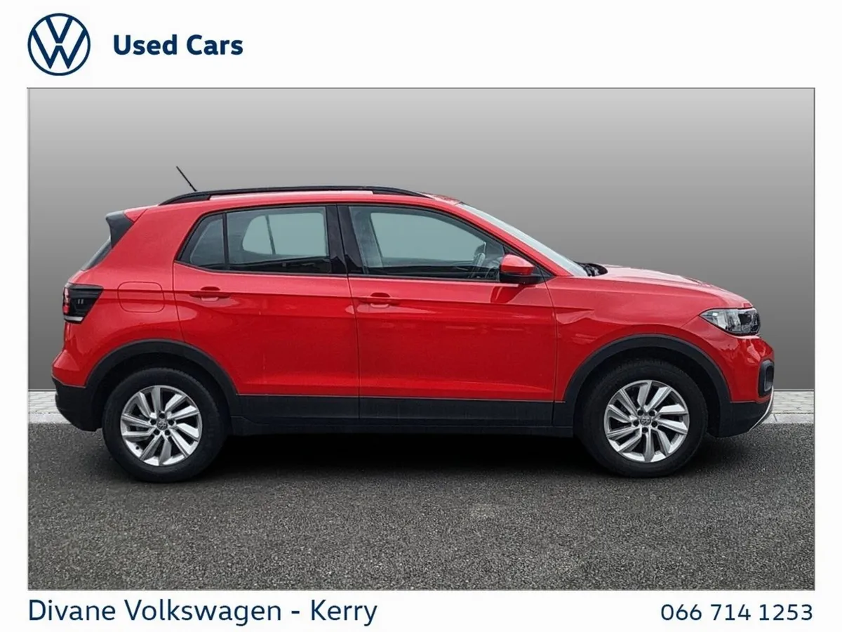 Volkswagen T-Cross SUV, Petrol, 2020, Red