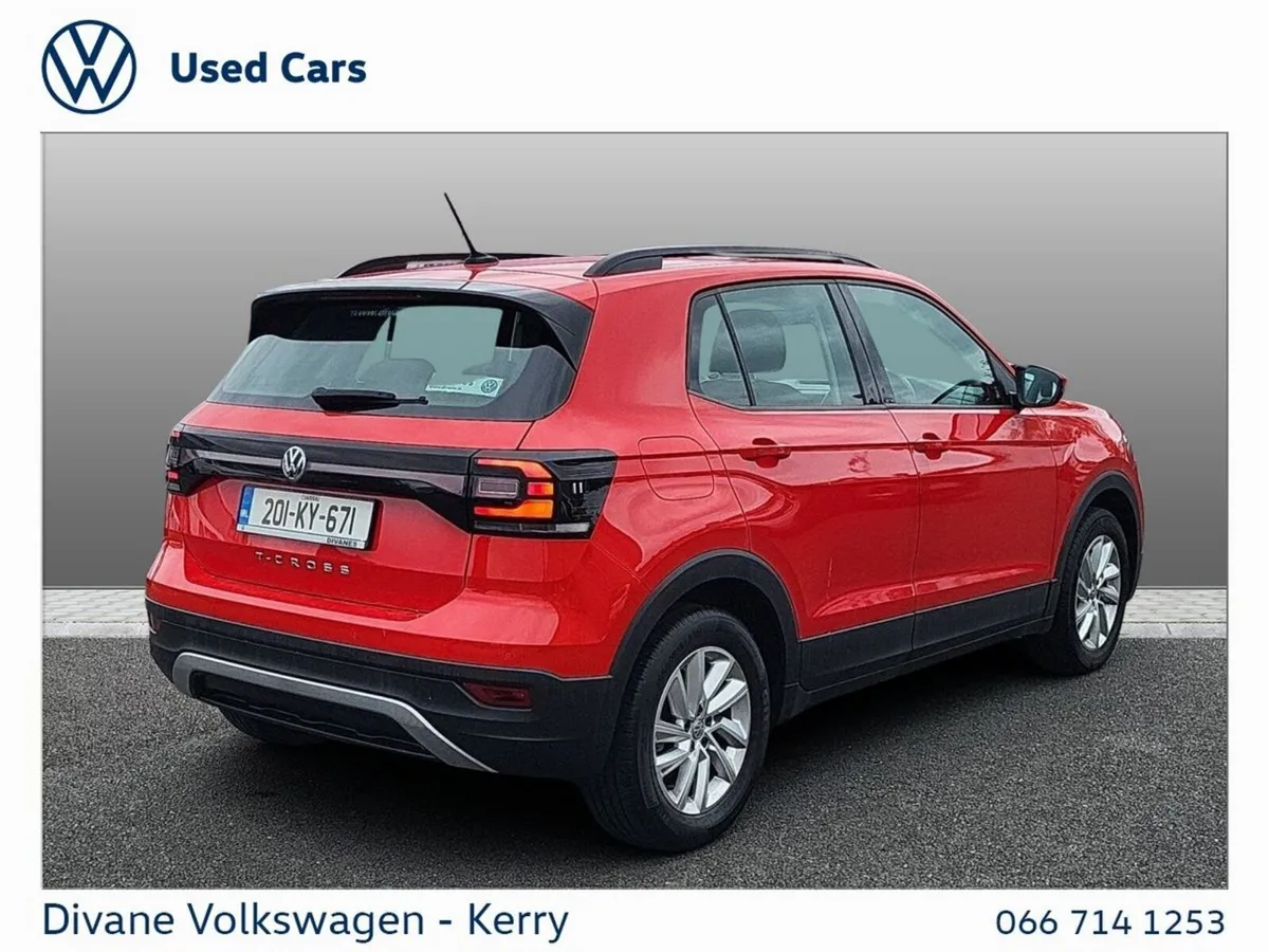 Volkswagen T-Cross SUV, Petrol, 2020, Red