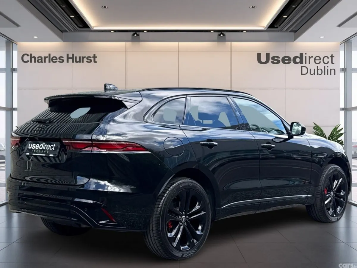 Jaguar F-Pace SUV, Petrol Plug-in Hybrid, 2024, Black