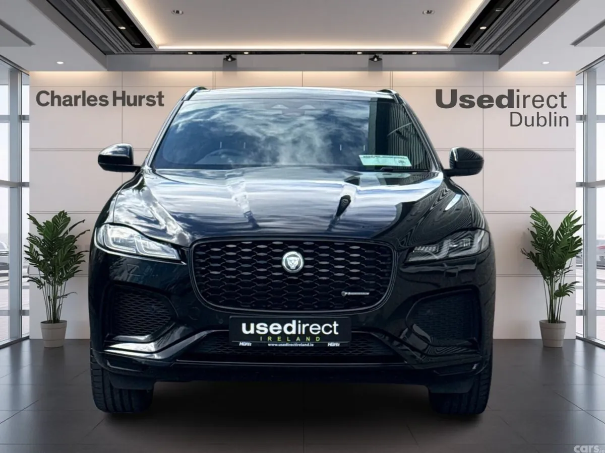Jaguar F-Pace SUV, Petrol Plug-in Hybrid, 2024, Black