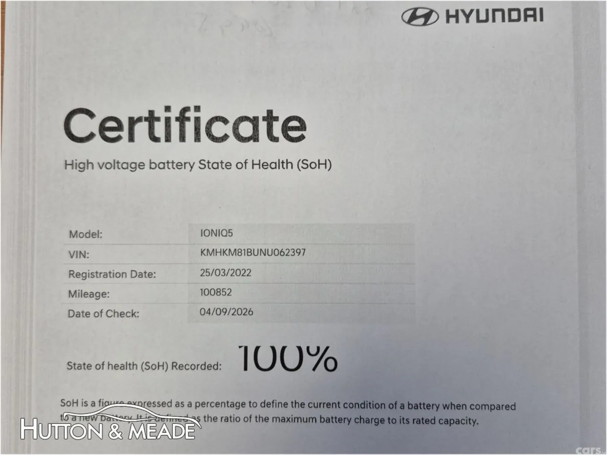 Hyundai IONIQ 5 Hatchback, Electric, 2022, Black