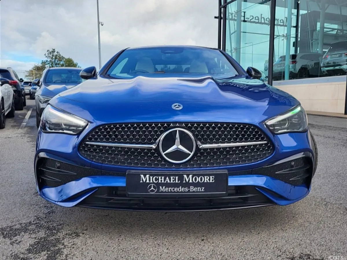 Mercedes-Benz CLE Coupe, Diesel Hybrid, 2027, Blue