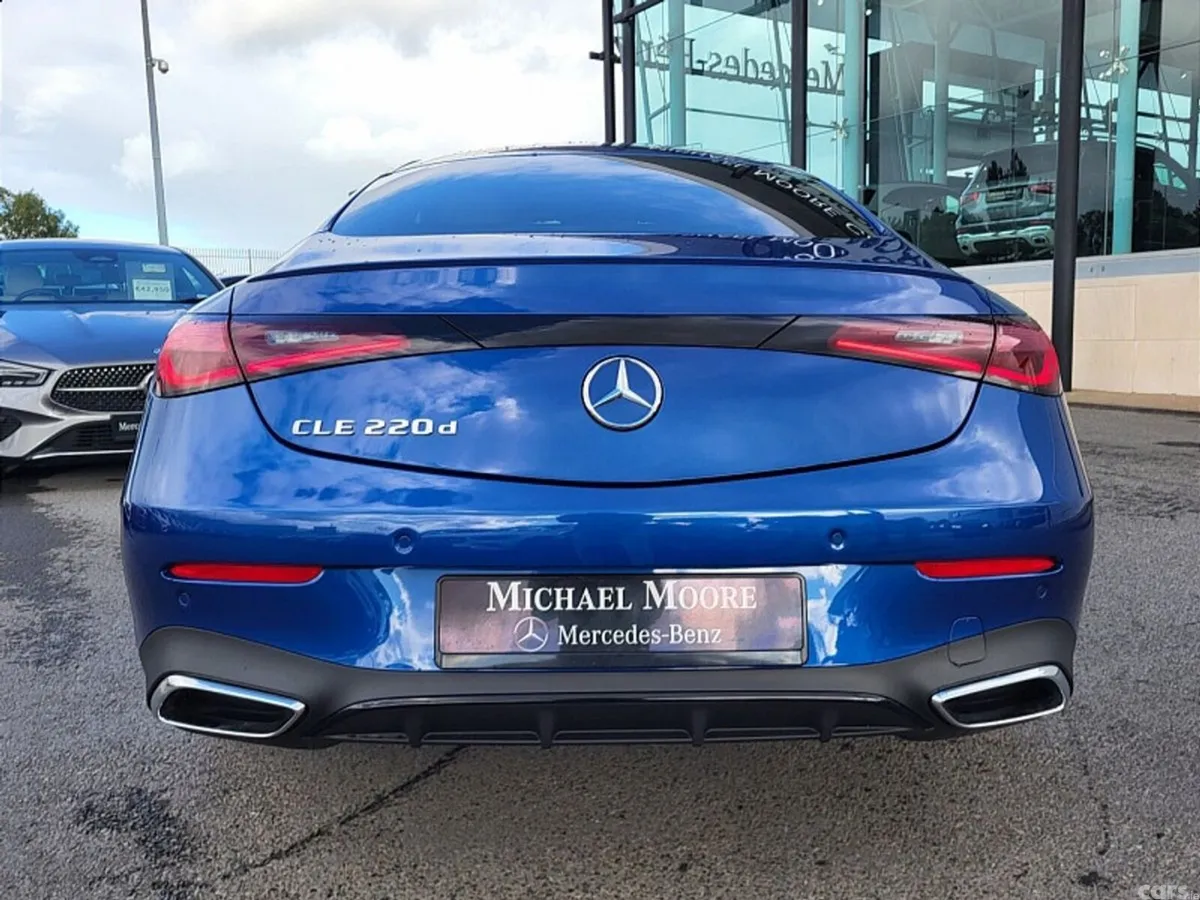 Mercedes-Benz CLE Coupe, Diesel Hybrid, 2027, Blue