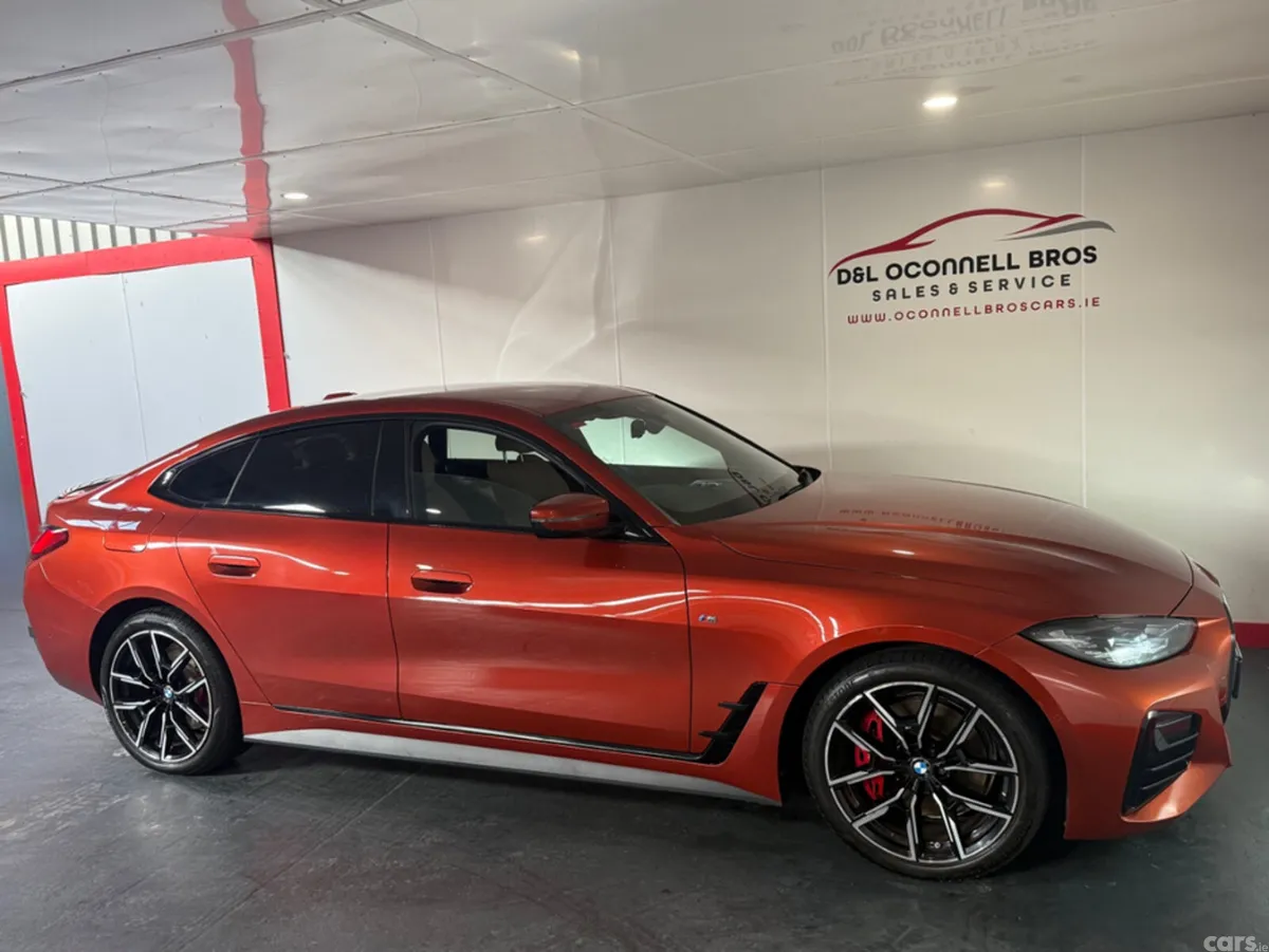 BMW 4-Series Saloon, Diesel, 2023, Orange