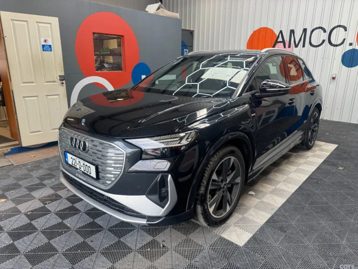 Audi Q4 e-tron SUV, Electric, 2022, Black