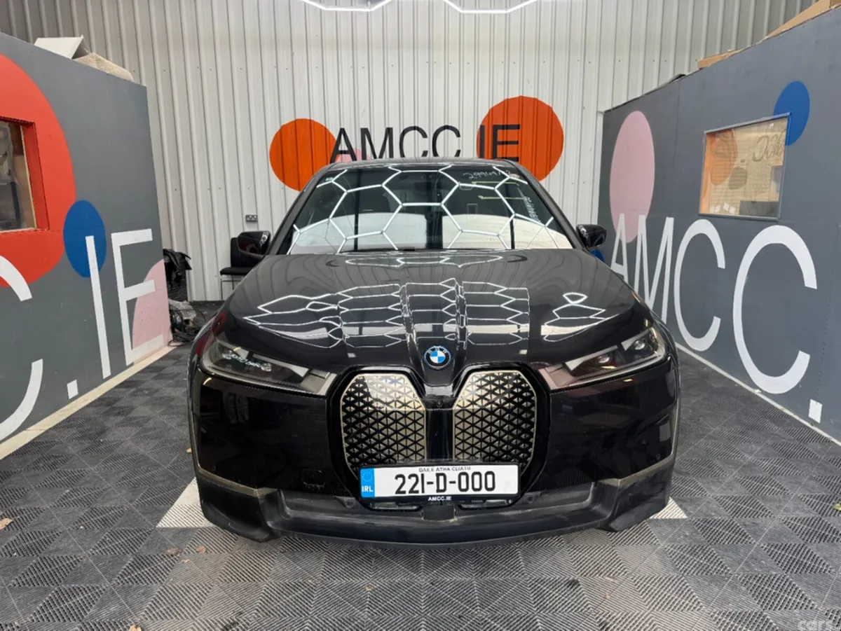 BMW iX SUV, Electric, 2022, Grey