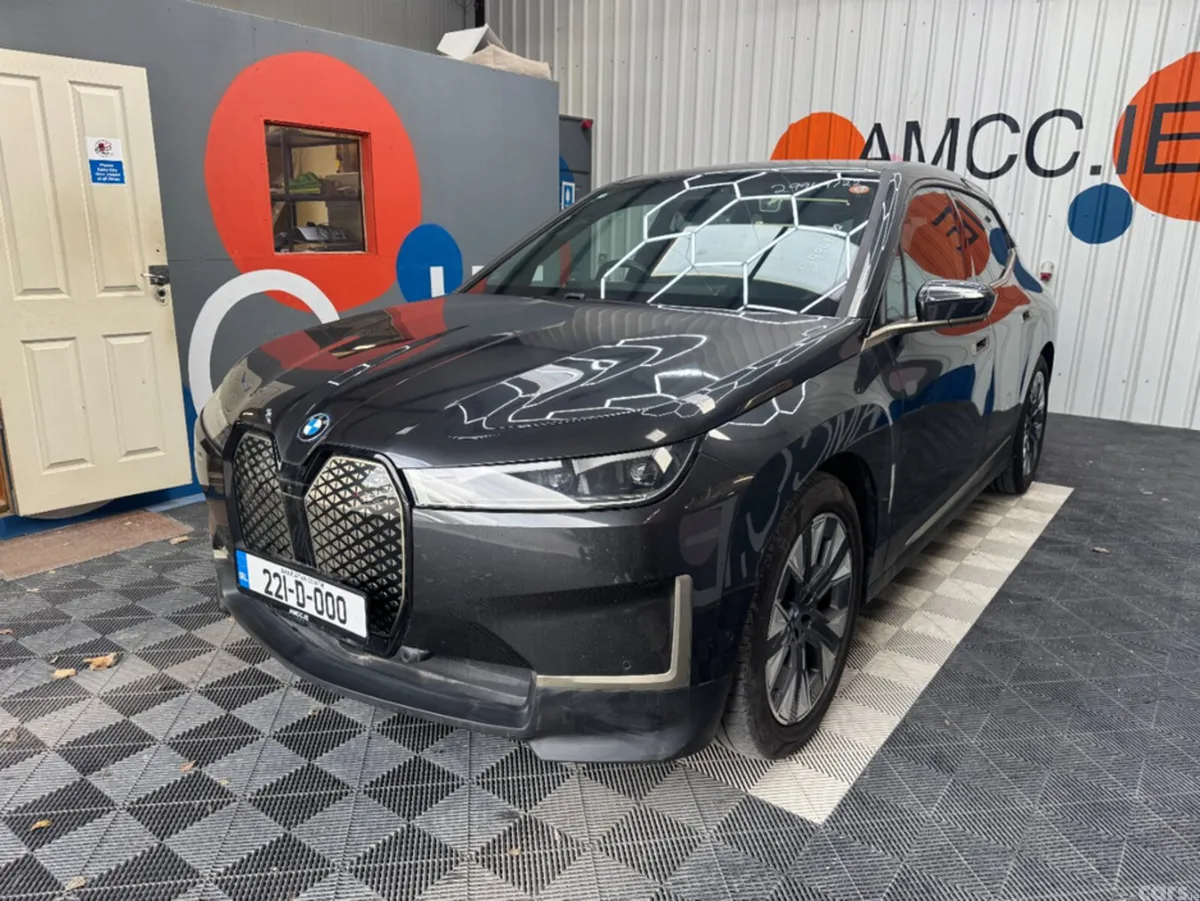 BMW iX SUV, Electric, 2022, Grey