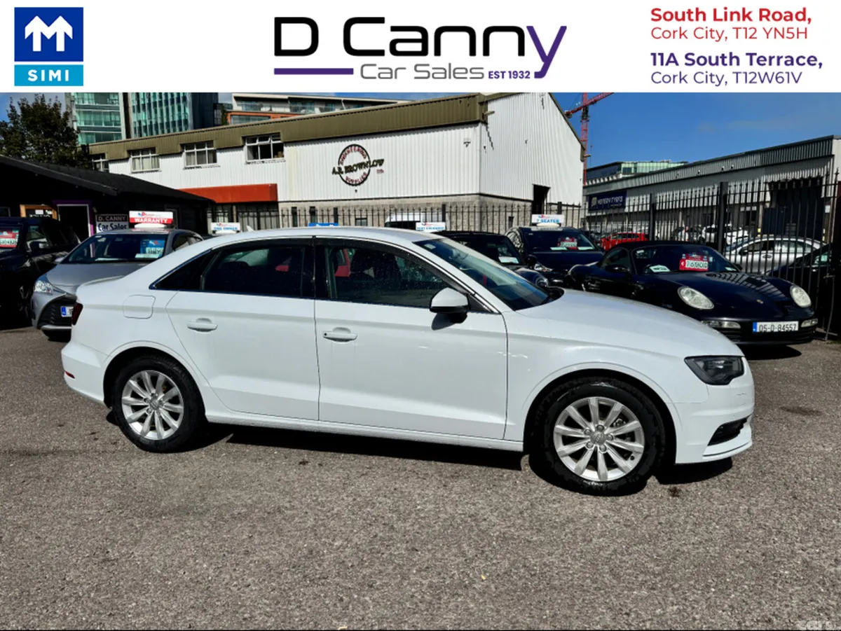 Audi A3 Saloon, Petrol, 2015, White