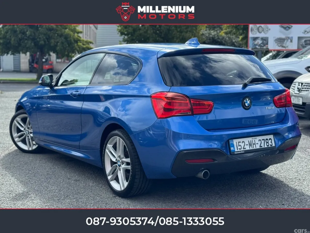 BMW 1-Series Hatchback, Diesel, 2015, Blue