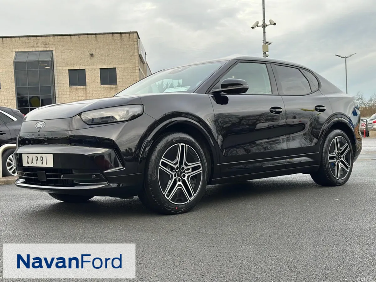 Ford Capri SUV, Electric, 2027, Black