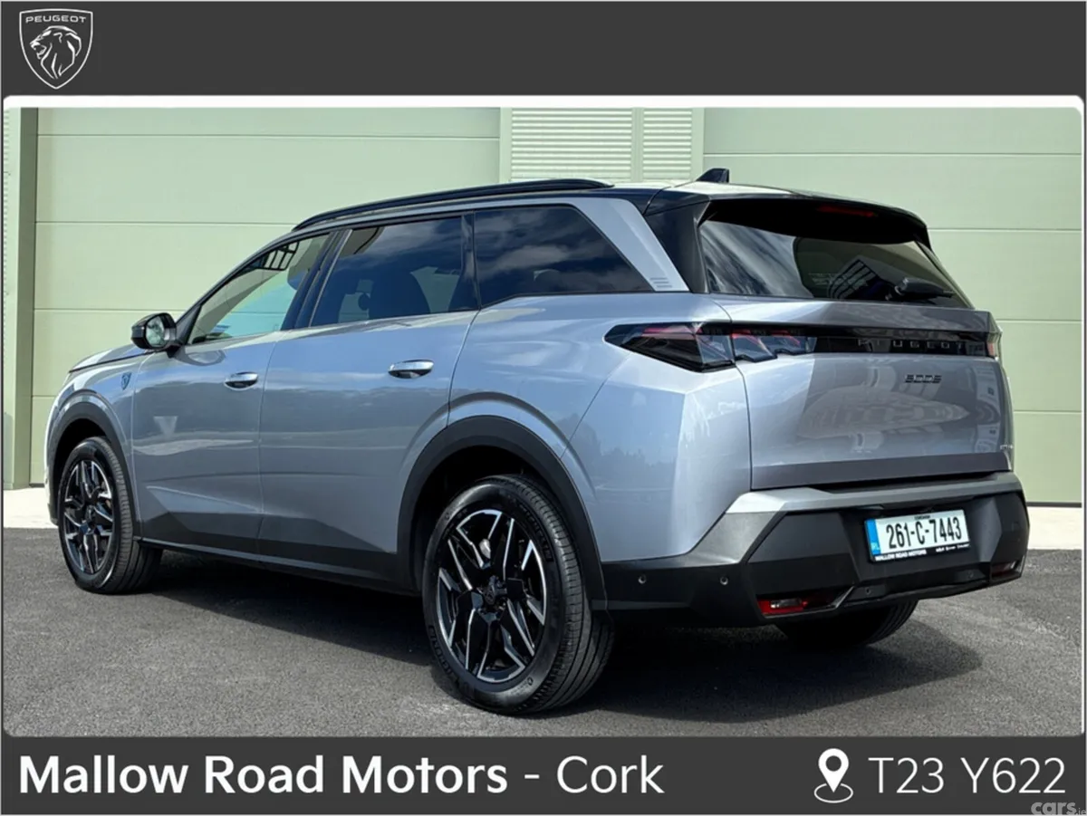 Peugeot 5008 SUV, Petrol Hybrid, 2026, Grey
