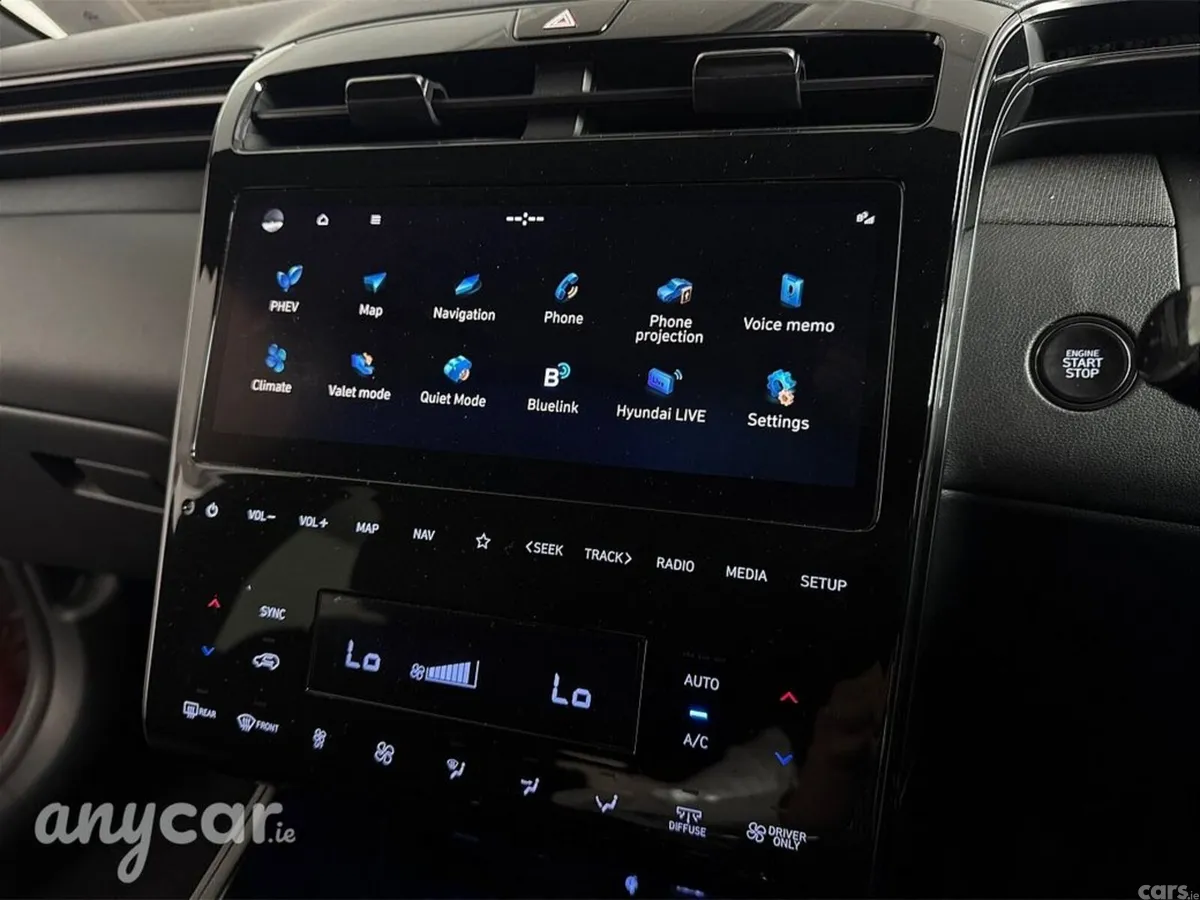 Hyundai Tucson MPV, Petrol Plug-in Hybrid, 2023, Red