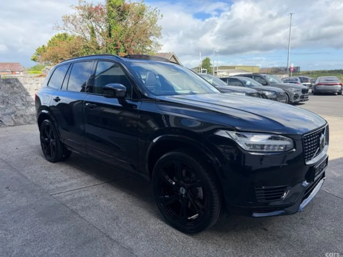 Volvo XC90 SUV, Petrol Plug-in Hybrid, 2024, Black