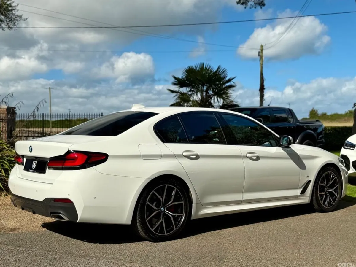 BMW 5-Series Saloon, Diesel, 2021, White
