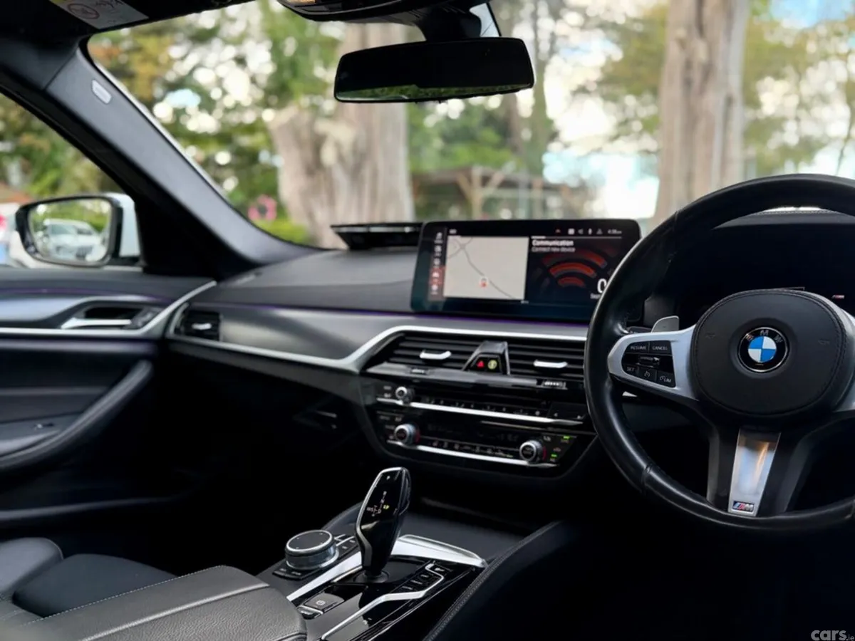BMW 5-Series Saloon, Diesel, 2021, White