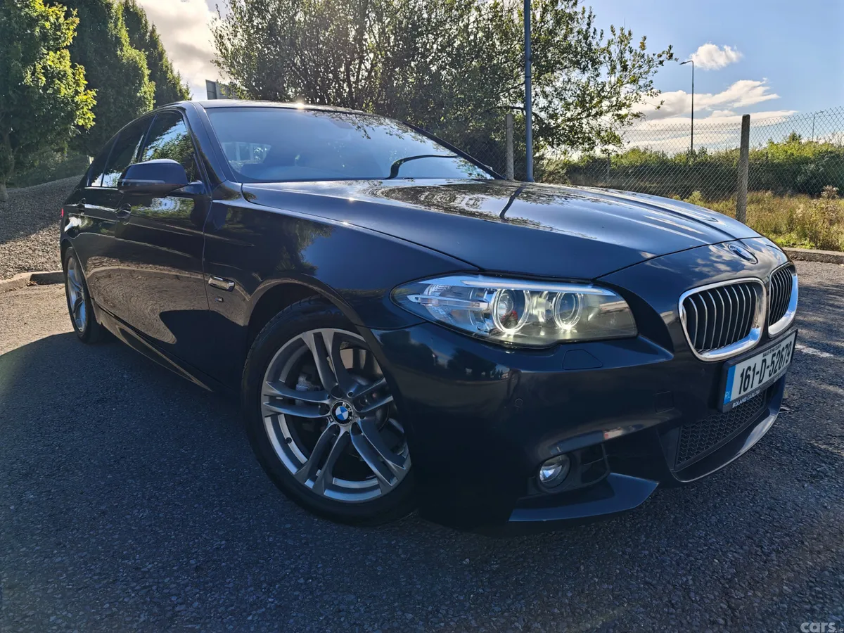 BMW 5-Series Saloon, Diesel, 2016, Black