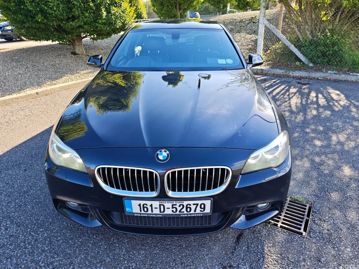 BMW 5-Series Saloon, Diesel, 2016, Black
