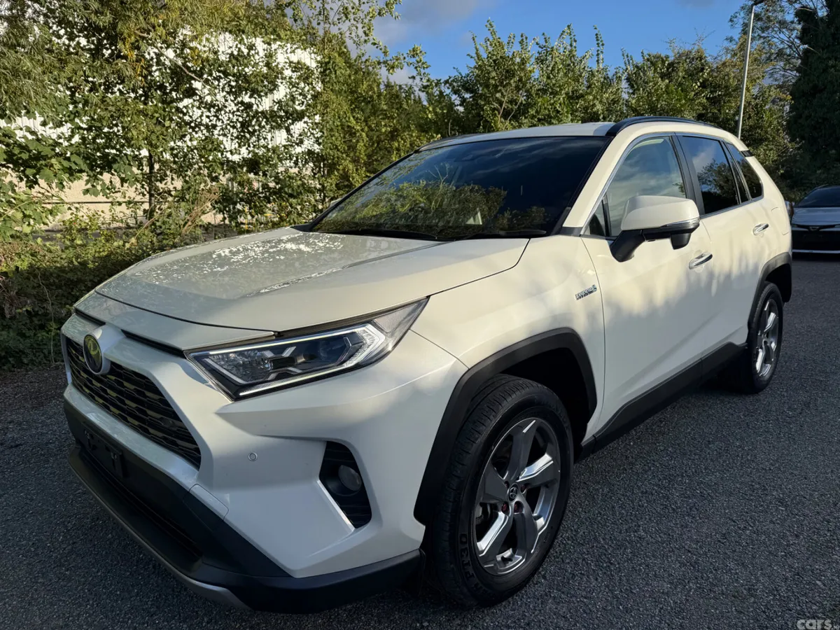 Toyota RAV4 SUV, Petrol Hybrid, 2020, White