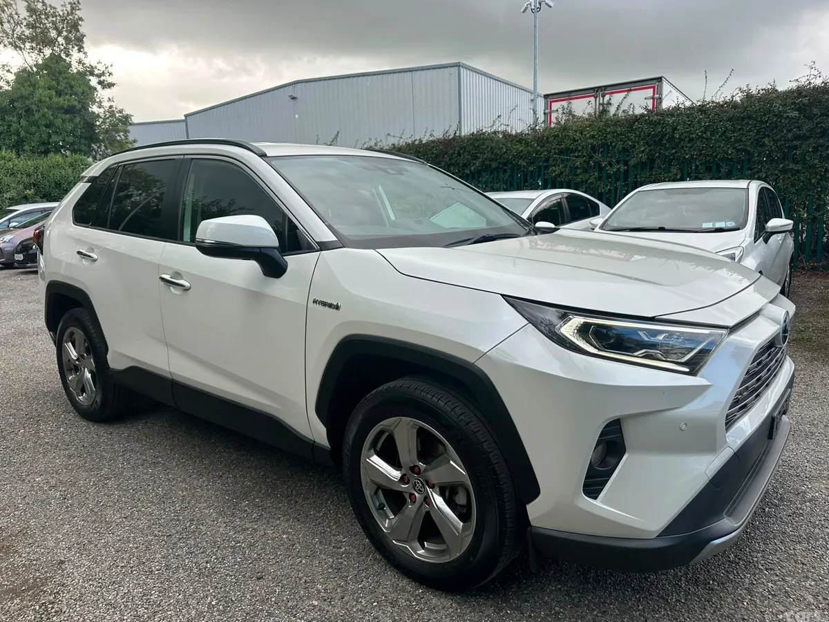 Toyota RAV4 SUV, Petrol Hybrid, 2020, White