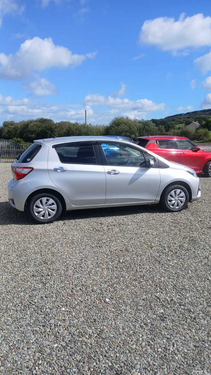 Toyota Vitz Hatchback, Petrol, 2018, Silver