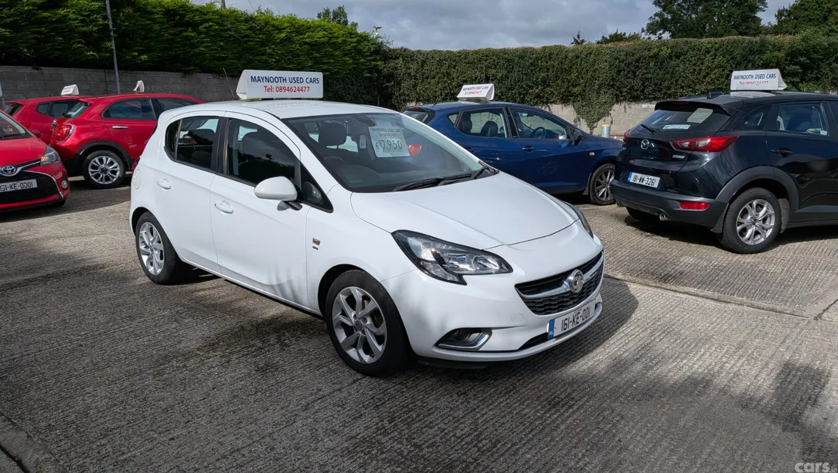 Opel Corsa Hatchback, Petrol, 2016, White
