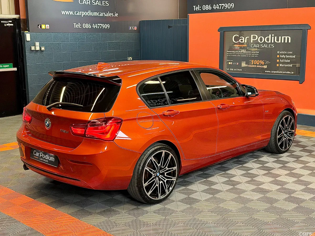 BMW 1-Series Hatchback, Diesel, 2016, Orange