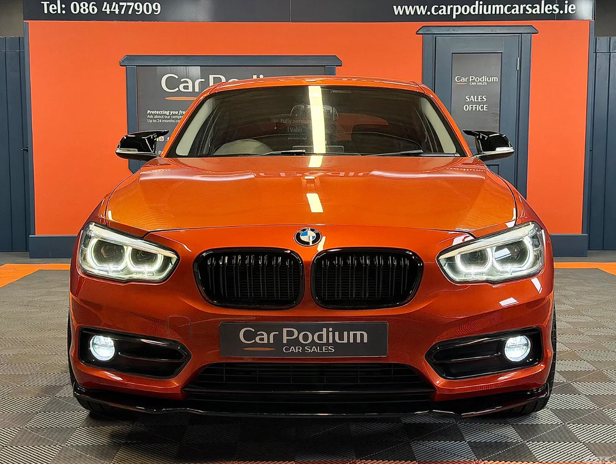 BMW 1-Series Hatchback, Diesel, 2016, Orange