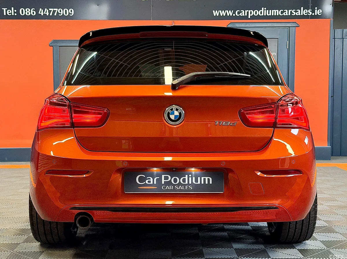 BMW 1-Series Hatchback, Diesel, 2016, Orange