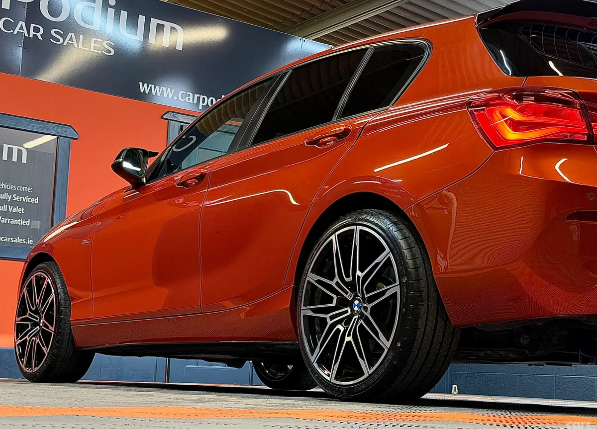 BMW 1-Series Hatchback, Diesel, 2016, Orange