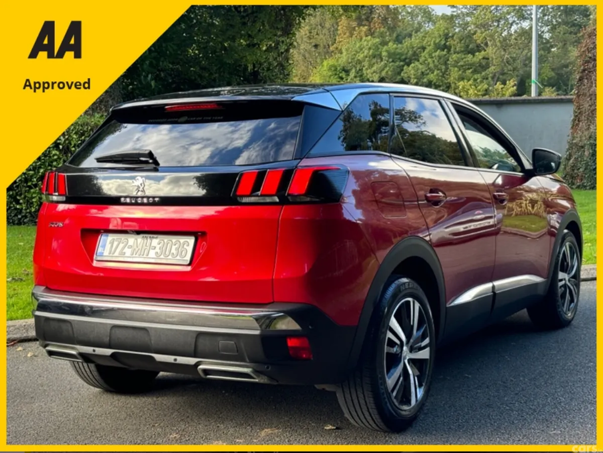 Peugeot 3008 SUV, Diesel, 2017, Red