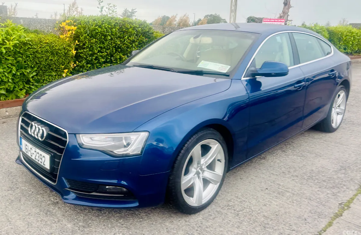 Audi A5 Hatchback, Diesel, 2016, Blue