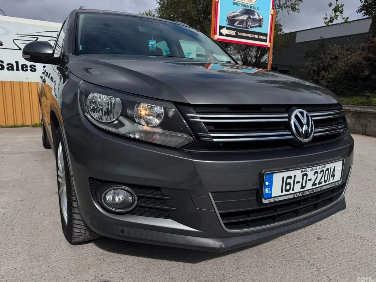 Volkswagen Tiguan SUV, Diesel, 2016, Grey