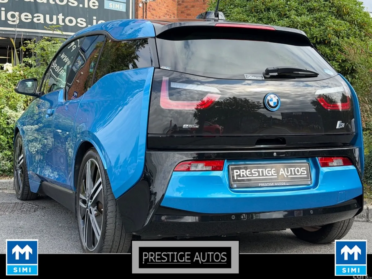BMW i3 Hatchback, Petrol Plug-in Hybrid, 2017, Blue