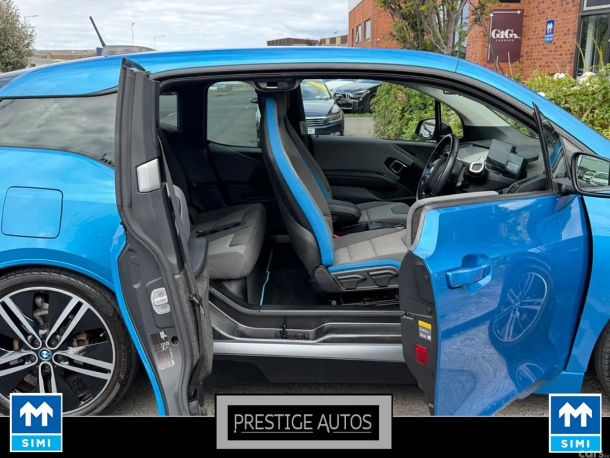 BMW i3 Hatchback, Petrol Plug-in Hybrid, 2017, Blue