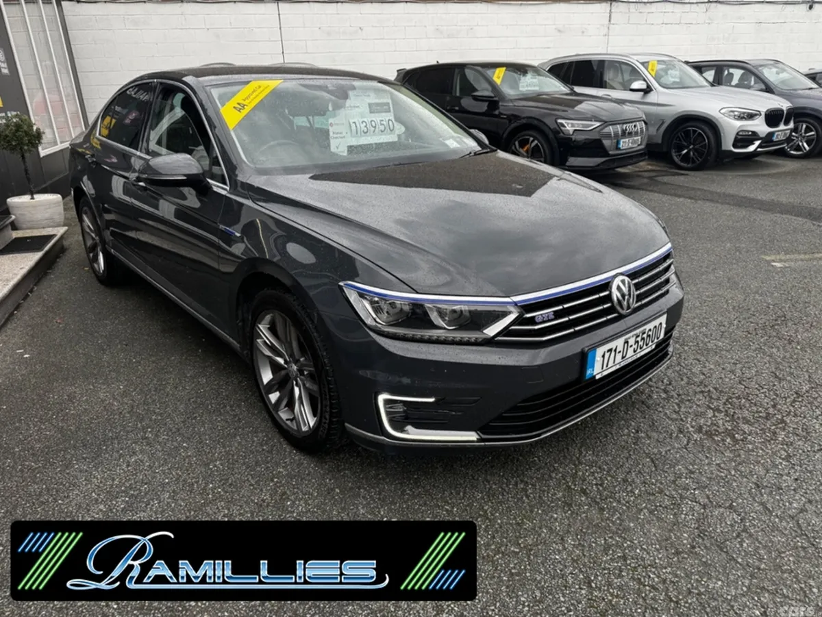 Volkswagen Passat Saloon, Petrol Plug-in Hybrid, 2017, Grey