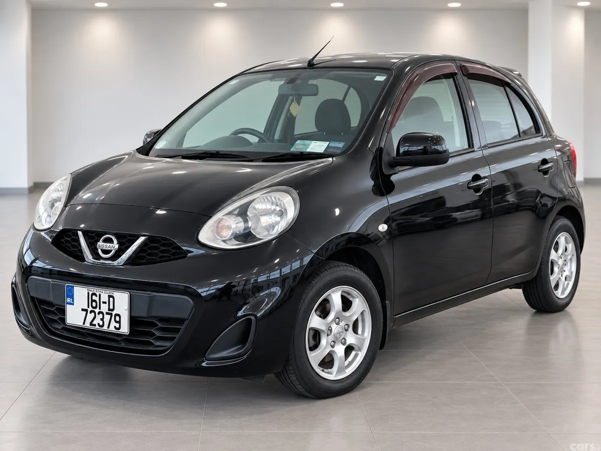 Nissan March Hatchback, Petrol, 2016, Black