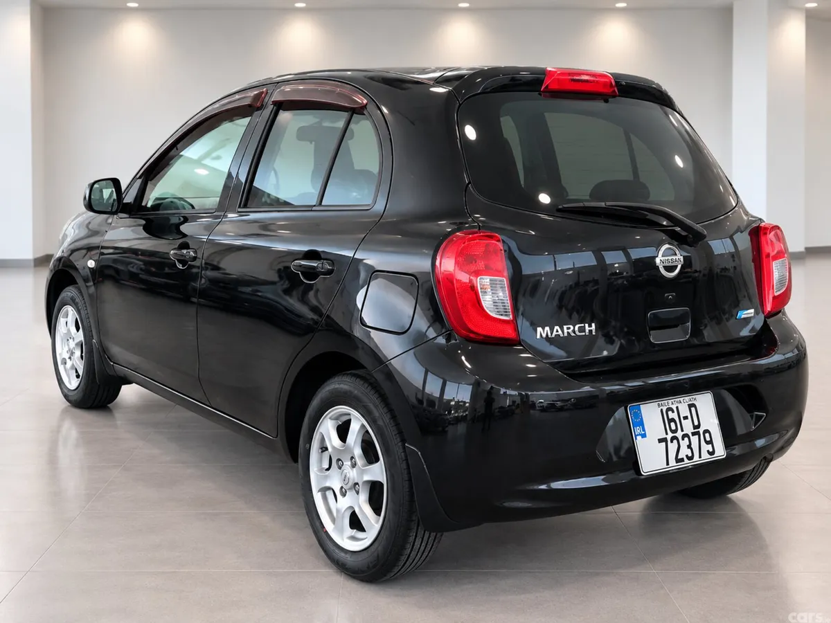 Nissan March Hatchback, Petrol, 2016, Black