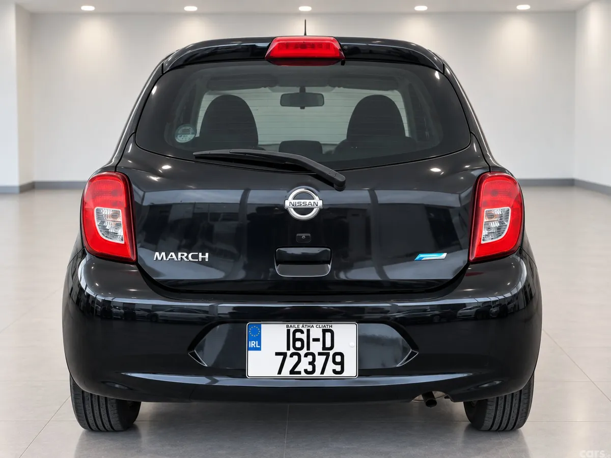 Nissan March Hatchback, Petrol, 2016, Black