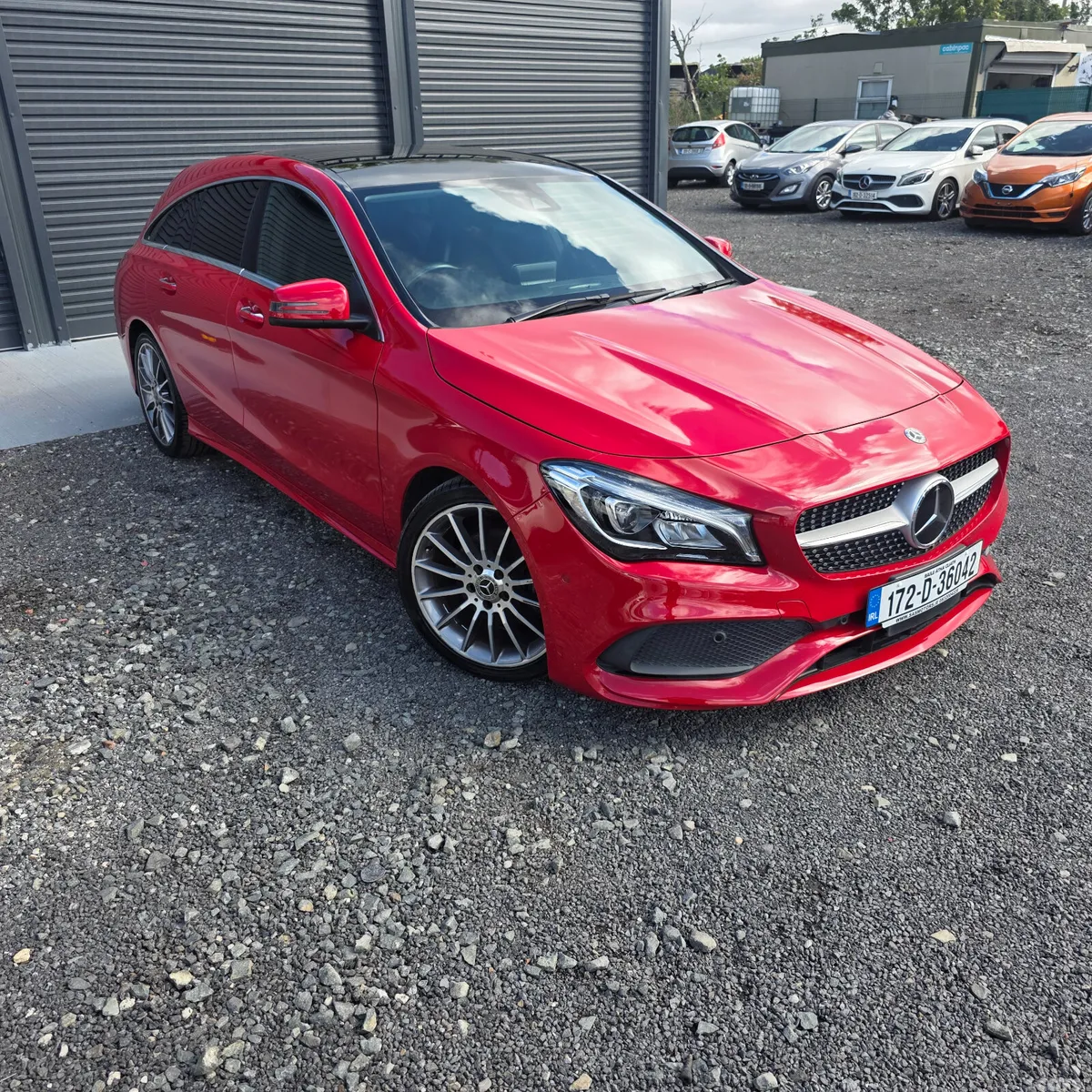 Mercedes-Benz CLA Estate, Petrol, 2017, Red