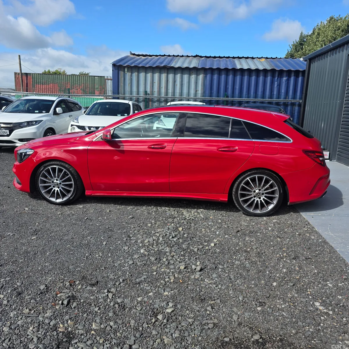 Mercedes-Benz CLA Estate, Petrol, 2017, Red