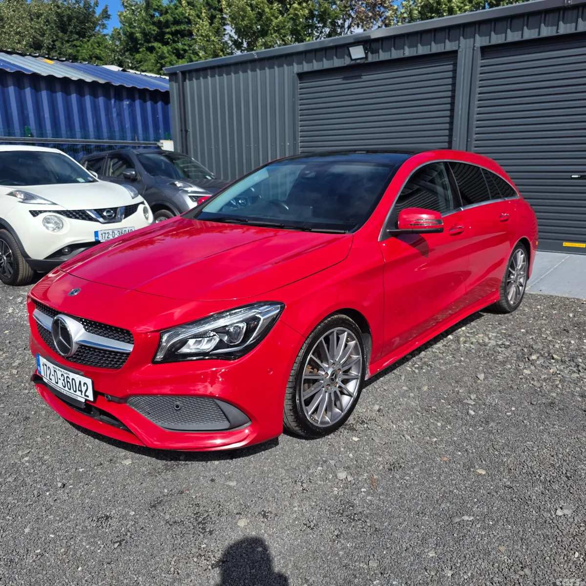 Mercedes-Benz CLA Estate, Petrol, 2017, Red