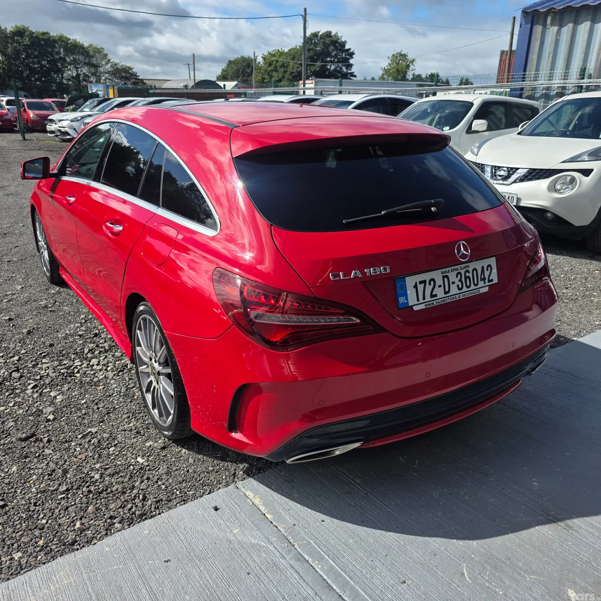 Mercedes-Benz CLA Estate, Petrol, 2017, Red