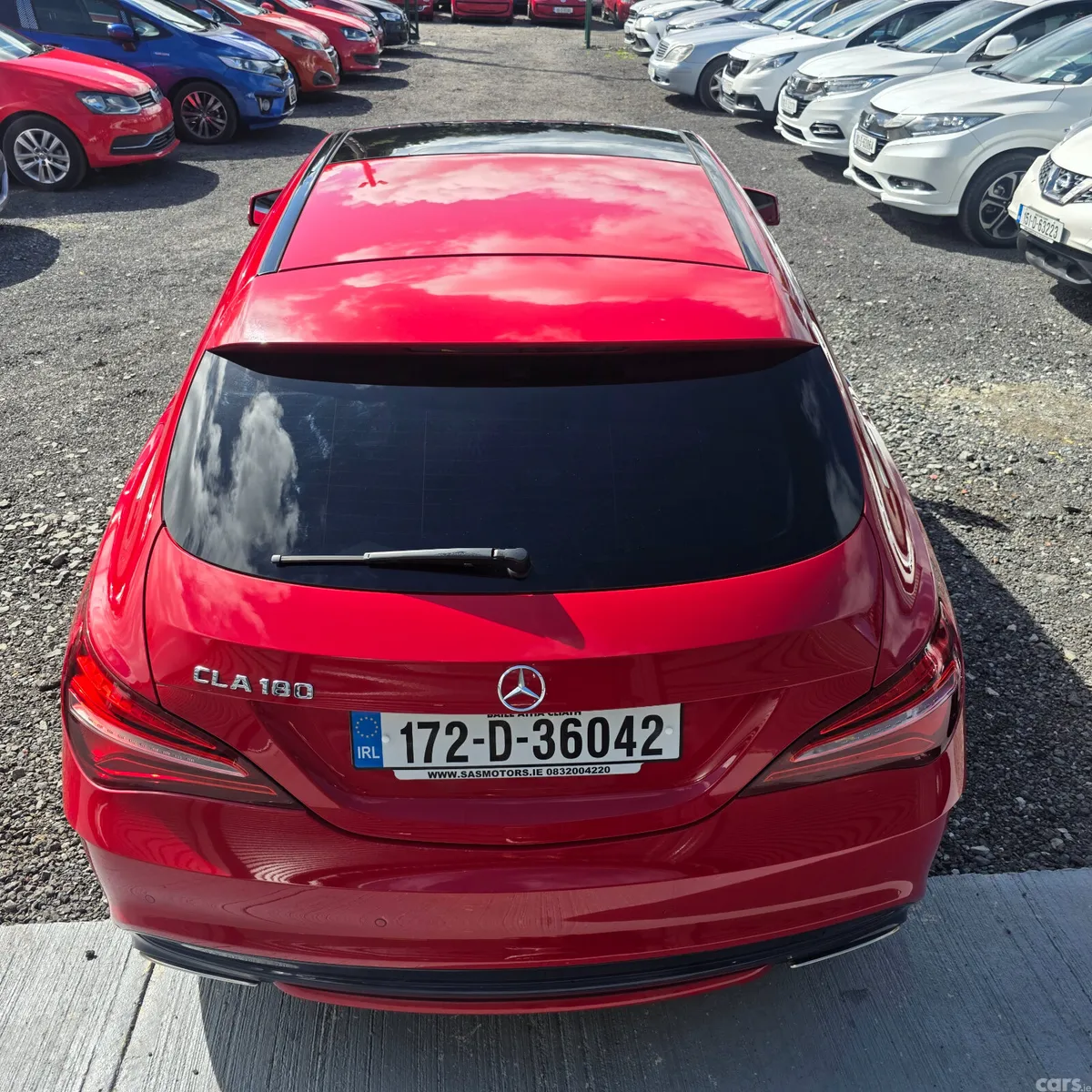 Mercedes-Benz CLA Estate, Petrol, 2017, Red